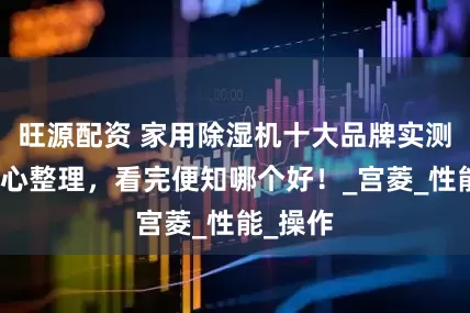 旺源配资 家用除湿机十大品牌实测数据精心整理，看完便知哪个好！_宫菱_性能_操作