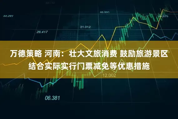 万德策略 河南：壮大文旅消费 鼓励旅游景区结合实际实行门票减免等优惠措施
