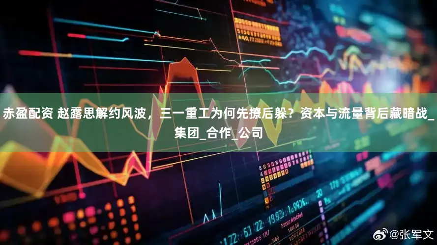 赤盈配资 赵露思解约风波，三一重工为何先撩后躲？资本与流量背后藏暗战_集团_合作_公司